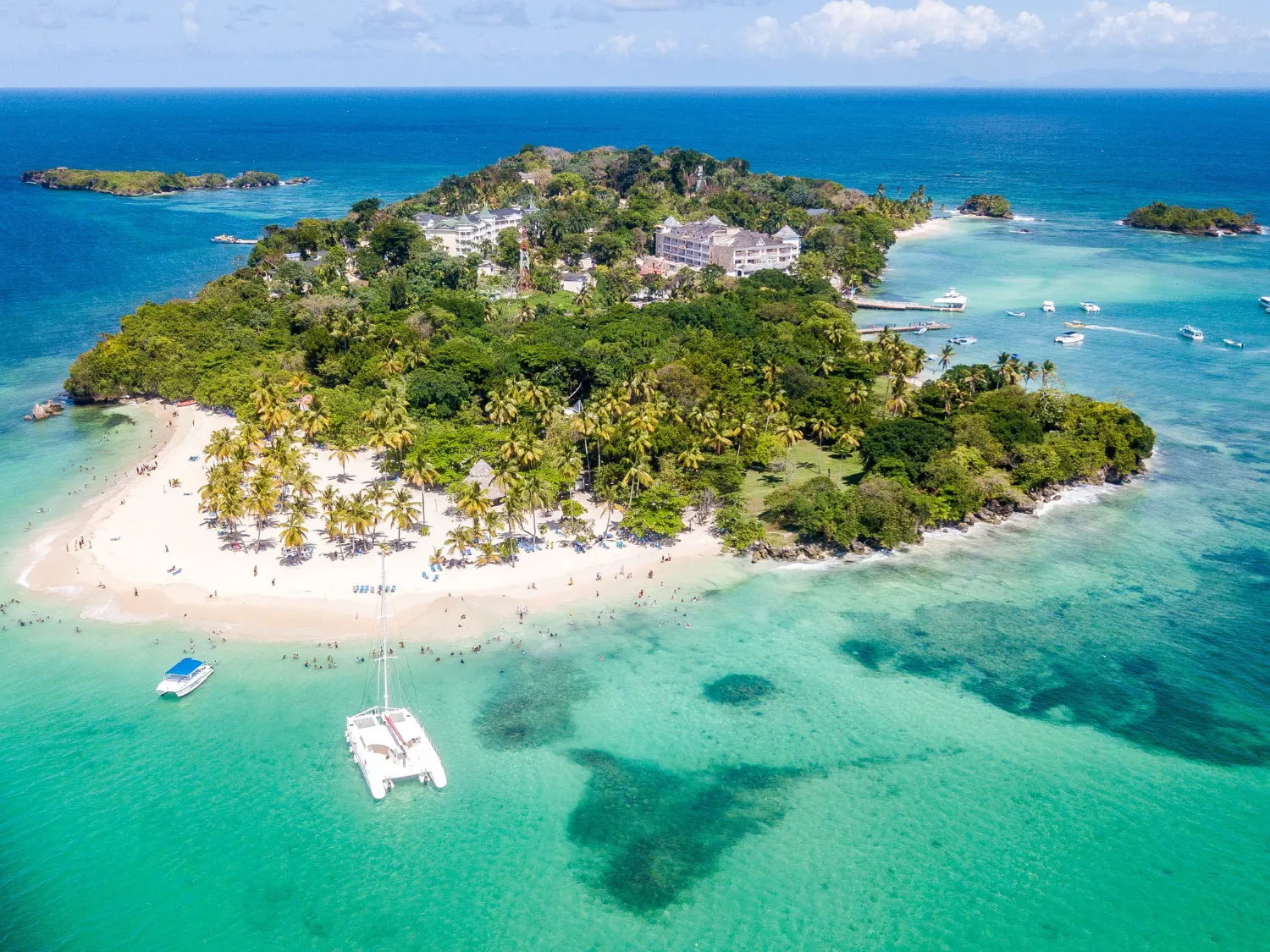 Caribbean island 