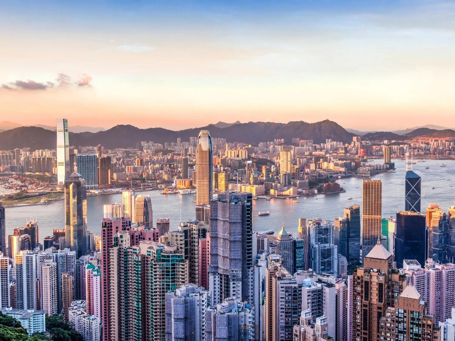 Hong Kong skyline