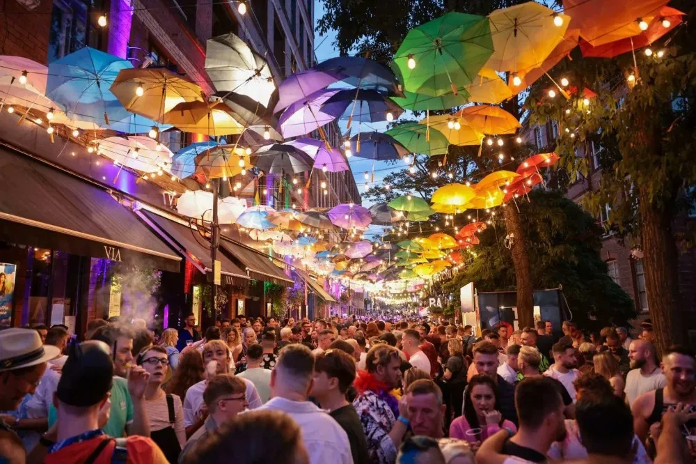 Pride in Manchester, England