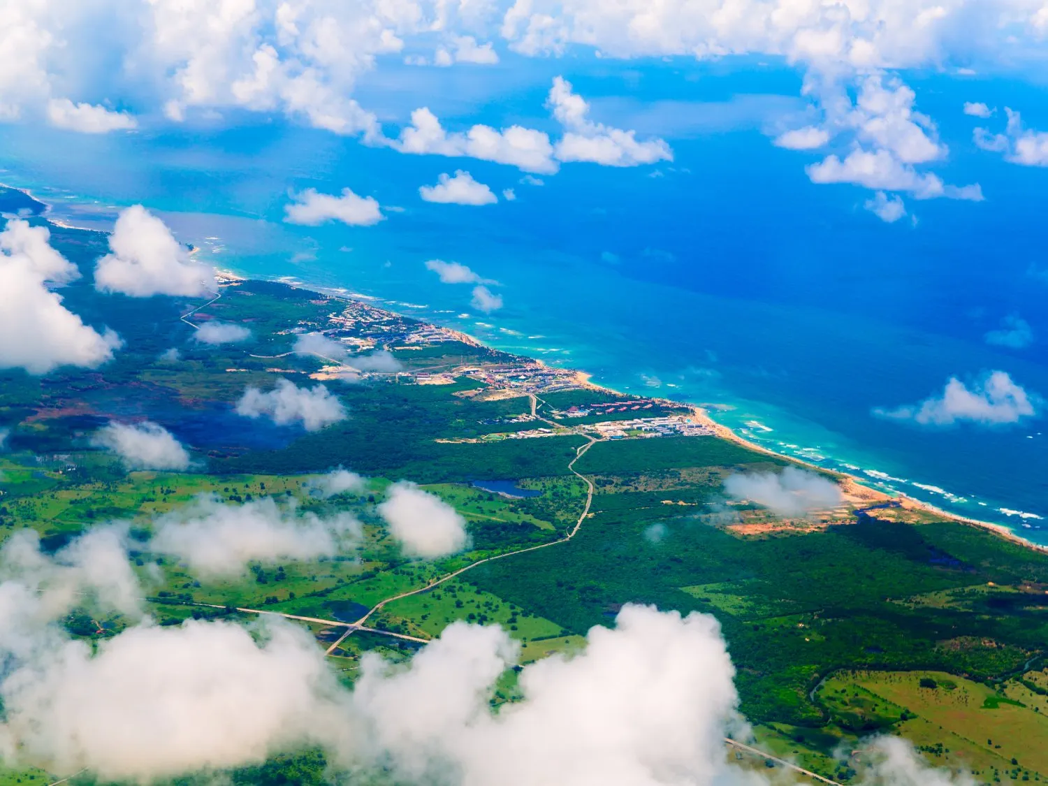 Haiti Aerial View