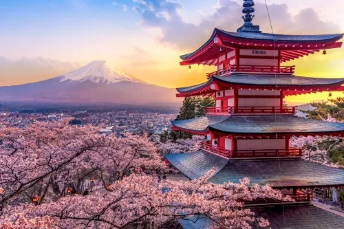 Mount Fuji in Japan