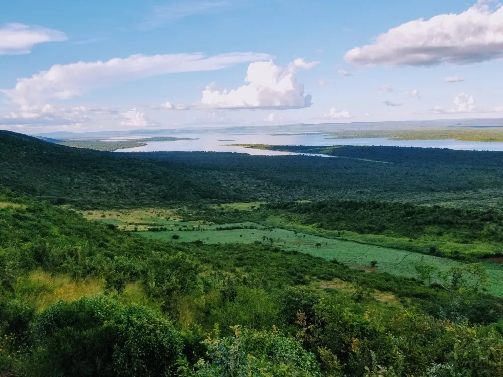 The Rwandan countryside