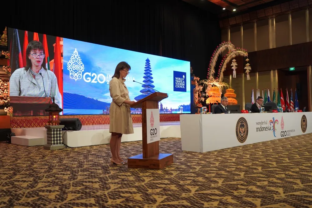 WTTC presenting at Indonesia G20