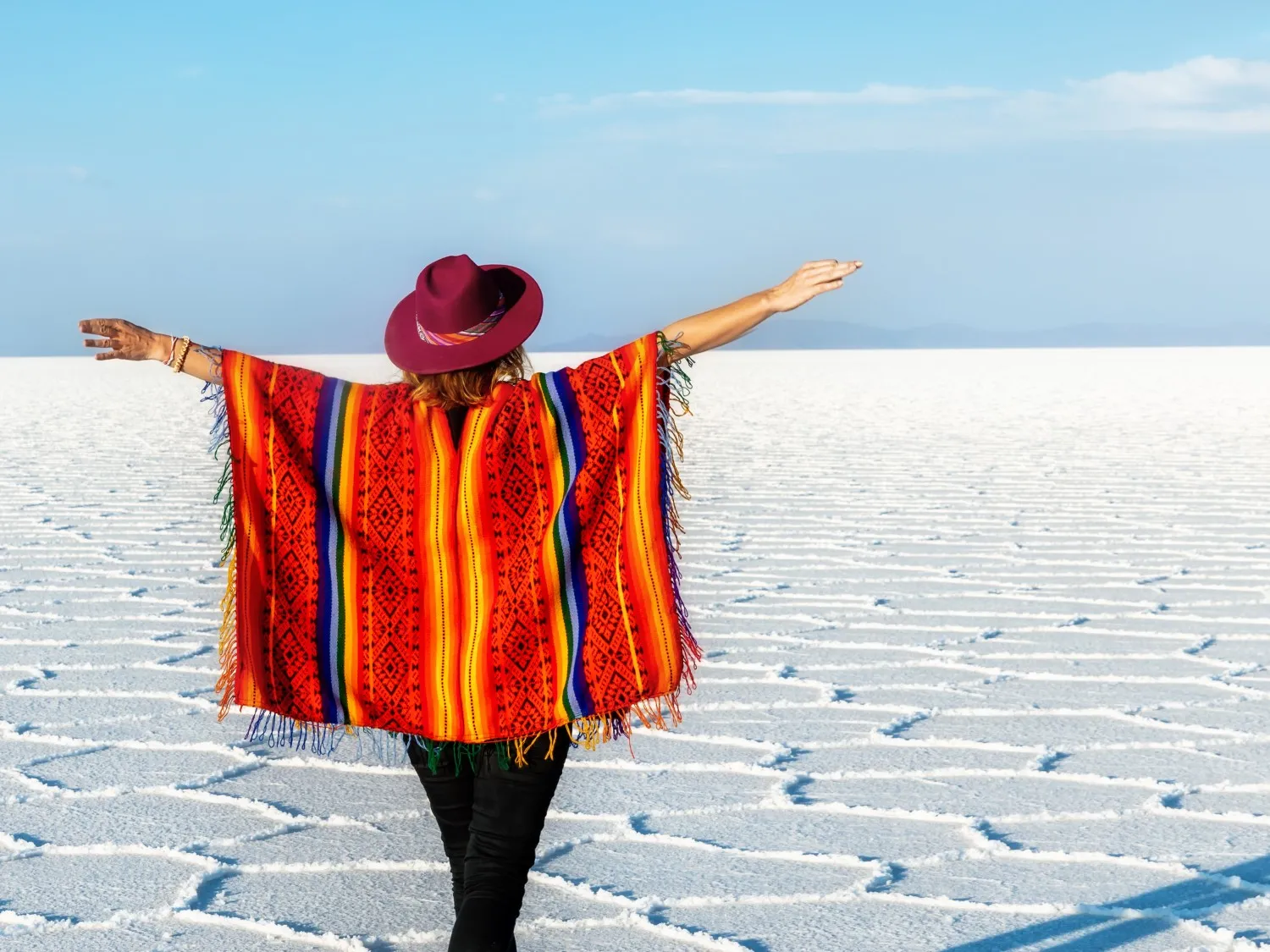 Woman stood in Bolivia