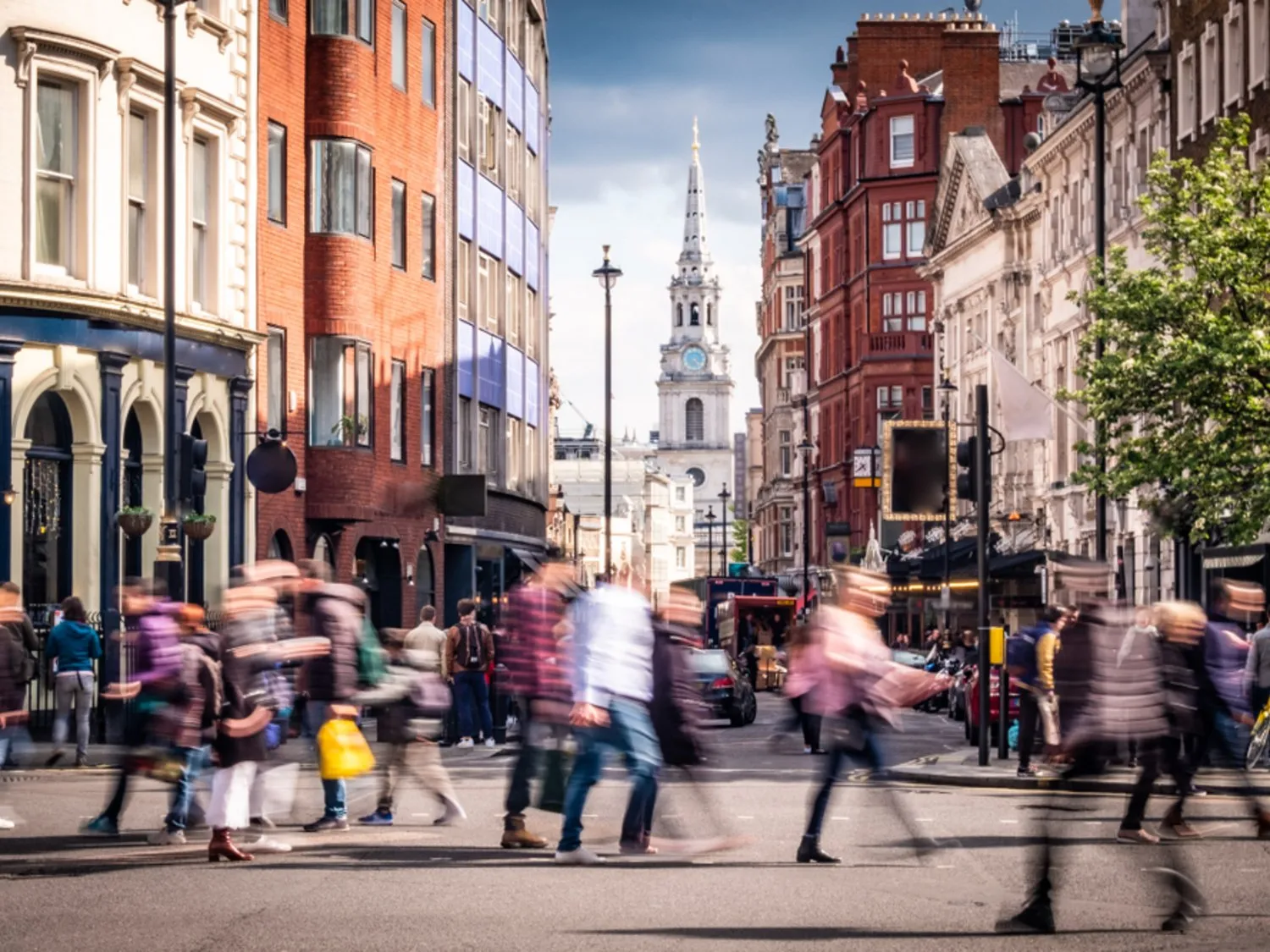 People crossing