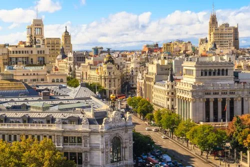 Madrid Cityscape